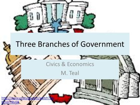 Three Branches of Government Civics & Economics M. Teal  EISWIY9bG8.