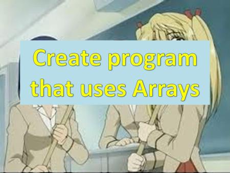 /* example program to demonstrate the passing of an array */ #include int maximum( int [] ); /* ANSI function prototype */ int maximum(