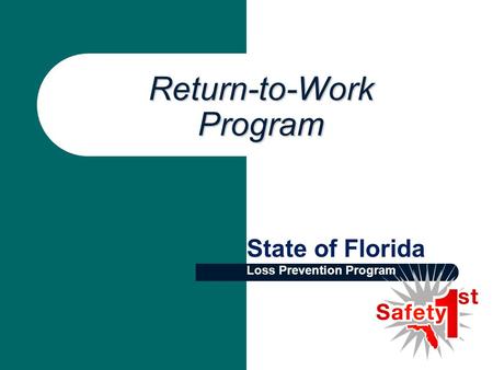 Return-to-Work Program