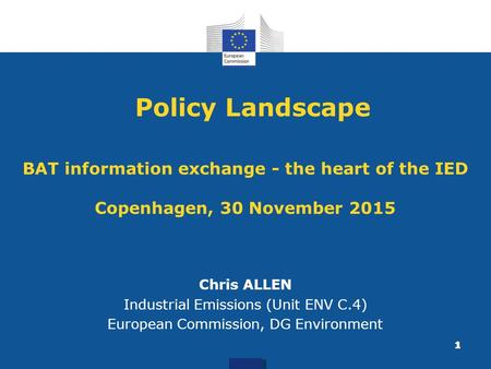 BAT information exchange - the heart of the IED