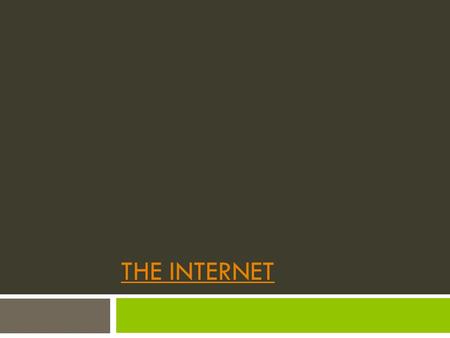 THE INTERNET IP  The Internet Protocol (IP) is the principal communications protocol used for relaying datagrams (packets) across an internetwork using.