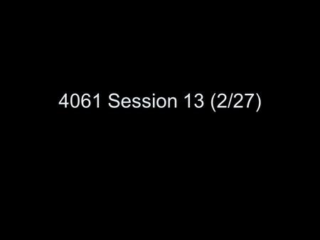 4061 Session 13 (2/27). Today Pipes and FIFOs Today’s Objectives Understand the concept of IPC Understand the purpose of anonymous and named pipes Describe.