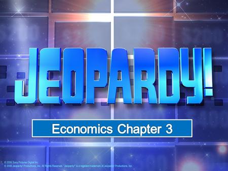 100 200 300 400 500 Economic Resources Economic Systems Economic Indicators The Business Cycle Trivia.