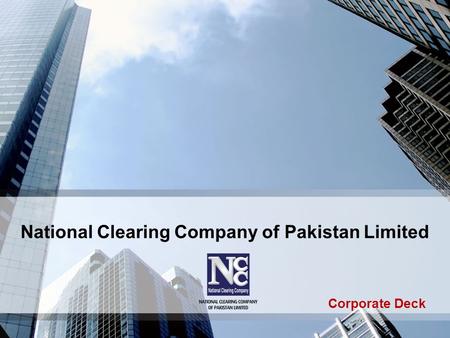 National Clearing Company of Pakistan Limited