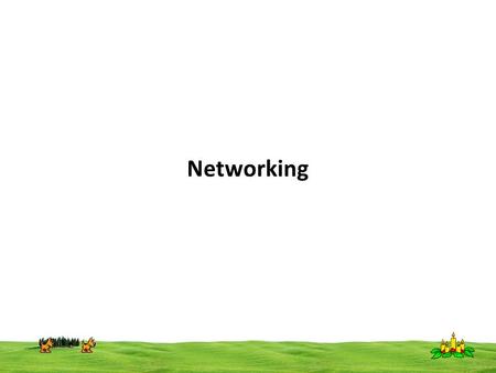 CSI 3125, Preliminaries, page 1 Networking. CSI 3125, Preliminaries, page 2 Networking A network represents interconnection of computers that is capable.