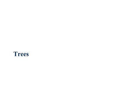 Trees. 2 Root leaf CHAPTER 5 3 Definition of Tree n A tree is a finite set of one or more nodes such that: n There is a specially designated node called.