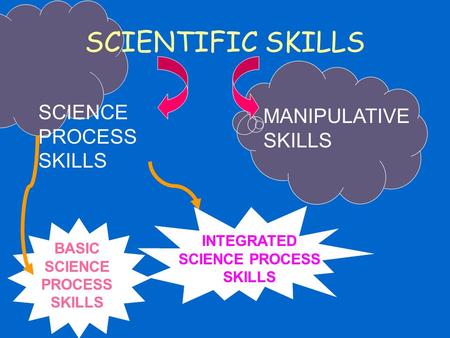 INTEGRATED SCIENCE PROCESS SKILLS BASIC SCIENCE PROCESS SKILLS