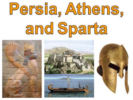 A. Cyrus the Great founded the Persian empire B. Darius divides the empire into provinces that are parallel to the homelands of the different people within.