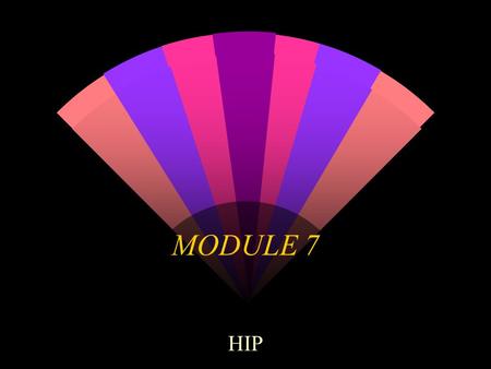 MODULE 7 HIP.