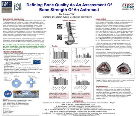 REFERENCES 1. Leppänen, O., H. Sievänen, and T. Järvinen. “Biomechanical testing in experimental bone interventions – May the power be with you.” Journal.