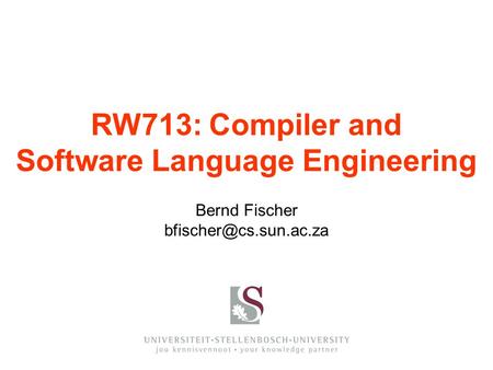 Introduction. Introduction Traditional view of a compiler tool to translate high-level (imperative) code into optimized machine code large, complicated.