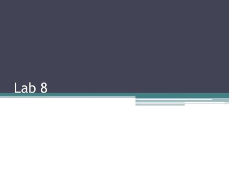 Lab 8. Declaring and Creating Arrays in One Step datatype[] arrayRefVar = new datatype[arraySize]; double[] myList = new double[10];