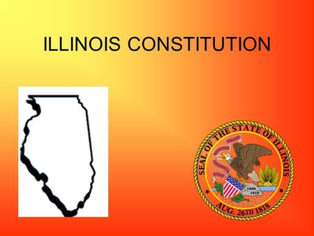 ILLINOIS CONSTITUTION. Governor Pat Quinn (Democrat) Chief Executive Appoints key administrators Proposes budget yearly Grants reprieves and pardons.