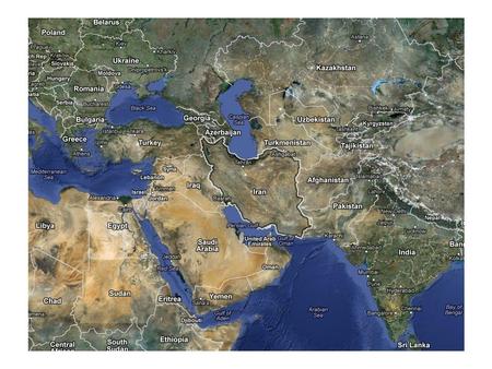 WHY STUDY IRAN? Because it tells us so much about what other Muslim majority states think and do? (Sunni vs. Shia) Because we need to understand the states.