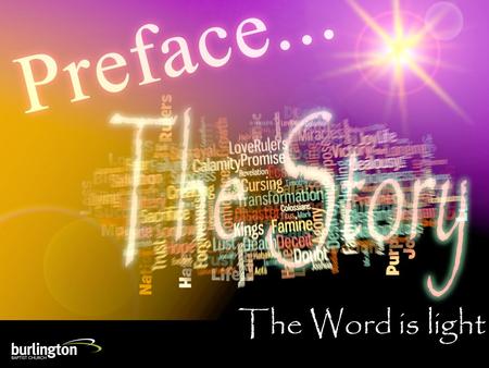 The Word is light. Who are YOU listening to? Who are YOU listening to? Are the messages right? Are our choices good?