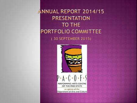  Legislative Framework  Corporate Governance  Performance Overview  Operational Overview  Report of The Auditor General  Budget vs Expenditure Overview.