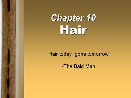 Introduction Human hair is one of the most frequently found pieces of evidence at the scene of a violent crime. It can provide a link between the criminal.