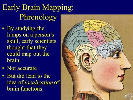 Early Brain Mapping: Phrenology