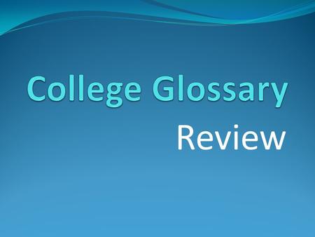 Review. DEGREES #1). Michael is attending Truman College. What type of degree is he pursuing?