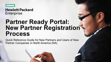 Partner Ready Portal: New Partner Registration Process