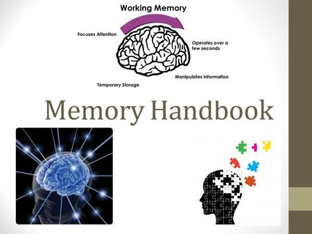 Memory Handbook Leslie Stamp.