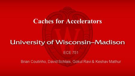 Caches for Accelerators