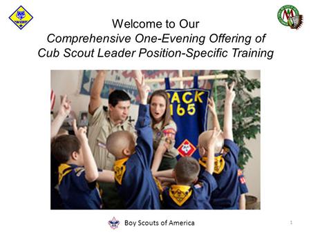 Cub Scout Leader Position-Specific Training