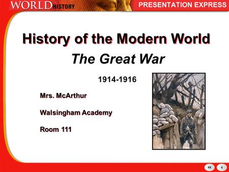 History of the Modern World