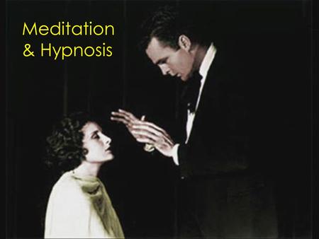 Meditation & Hypnosis.  What is the difference between Concentrative Meditation and Receptive Meditation?  What are three benefits of Meditation? 