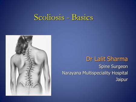 Dr Lalit Sharma Spine Surgeon Narayana Multispeciality Hospital Jaipur