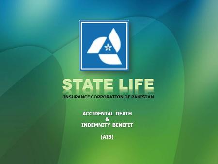 ACCIDENTAL DEATH & INDEMNITY BENEFIT (AIB) INSURANCE CORPORATION OF PAKISTAN.