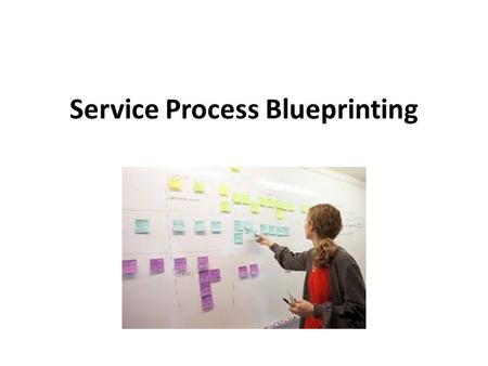 Service Process Blueprinting. Ultimately, one thing really matters in service encounters – the customer’s perceptions of what occurred. ~ Richard B. Chase.