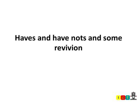 Haves and have nots and some revivion. Question… Consider life without a mobile phone. Are individuals who for some reason don’t/can’t use a mobile phone.