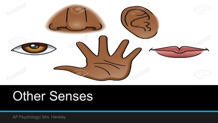 Other Senses AP Psychology| Mrs. Hensley. Touch When our skin is indented, pierced or experiences a change in temperature, our sense of touch is activated.