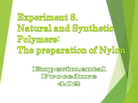 PART A. Hydrolysis of a Polymer, Cellulose: Formation of a Monomer.