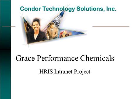 Condor Technology Solutions, Inc. Grace Performance Chemicals HRIS Intranet Project.