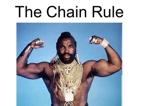 The Chain Rule Composite Functions When a function is composed of an inner function and an outer function, it is called a “composite function” When a.