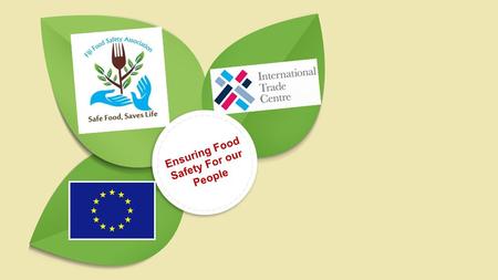 Ensuring Food Safety For our People.  Journey towards FFSA  ITC Intervention towards Food Safety Skill Development  Mission Vision of Fiji Food Safety.