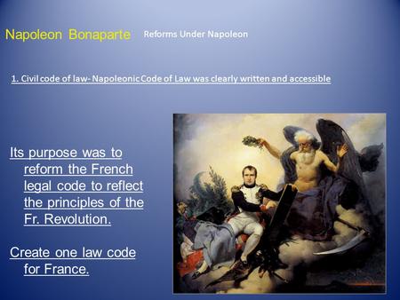 Create one law code for France.