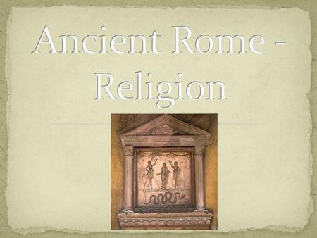 1. Explain how life improved under the Augustan Age or what became known as the Pax Romana. A. B. C.