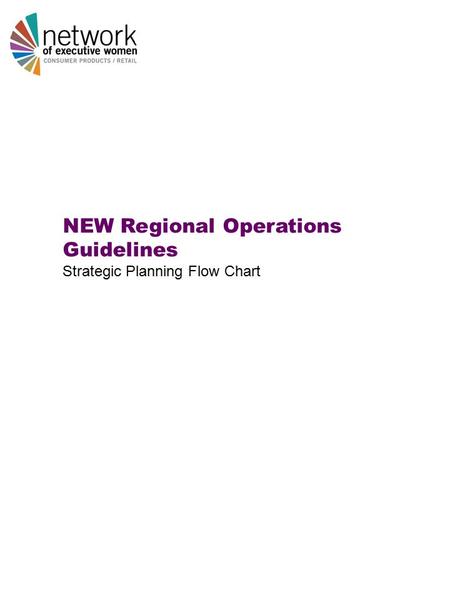 NEW Regional Operations Guidelines Strategic Planning Flow Chart.