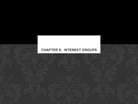 Interest Groups are one of three main linkage institutions. Interest Groups Media Political Parties LINKAGE INSTITUTIONS.