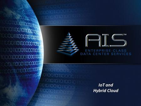 IoT and Hybrid Cloud. Page 2 IoT Revolution 50 billion things connected by 2020 IPv6 allows for 100 addresses for every atom on Earth! 44ZB of Data worldwide.