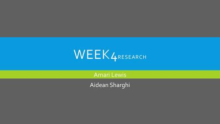 WEEK4 RESEARCH Amari Lewis Aidean Sharghi. PREPARING THE DATASET  Cars – 83 samples  3 images for each sample when x=0  7 images for each sample when.