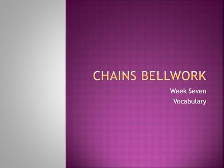 Week Seven Vocabulary. Dude, it’s reading time! Begin your two column journal. Remember: Use quotation marks in the page number. Correct Format: Author’s.