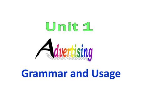 Grammar and Usage. Lead-in T: What did you eat this morning? Tom: I ate … T ： What did Tom say, Jack? Jack: He said he ate … direct speech reported speech.