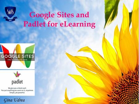 Gina Udrea  Identify ways to create a 21 st century learning environment in the classroom  Share innovative, creative ways to engage students and promote.