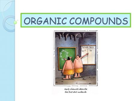 ORGANIC COMPOUNDS. I. BASIC CHEMISTRY A. ATOMS - units of matter 1.) parts of an atom * PROTON (+) * ELECTRON (-) * NEUTRON (neutral)