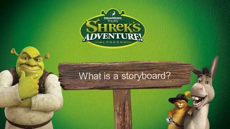 What is a storyboard?. Can you arrange this story into the correct order?