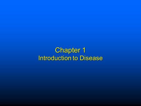 Chapter 1 Introduction to Disease. Elsevier items and derived items © 2009 by Saunders, an imprint of Elsevier Inc. 1 Pathology at First Glance Homeostasis: